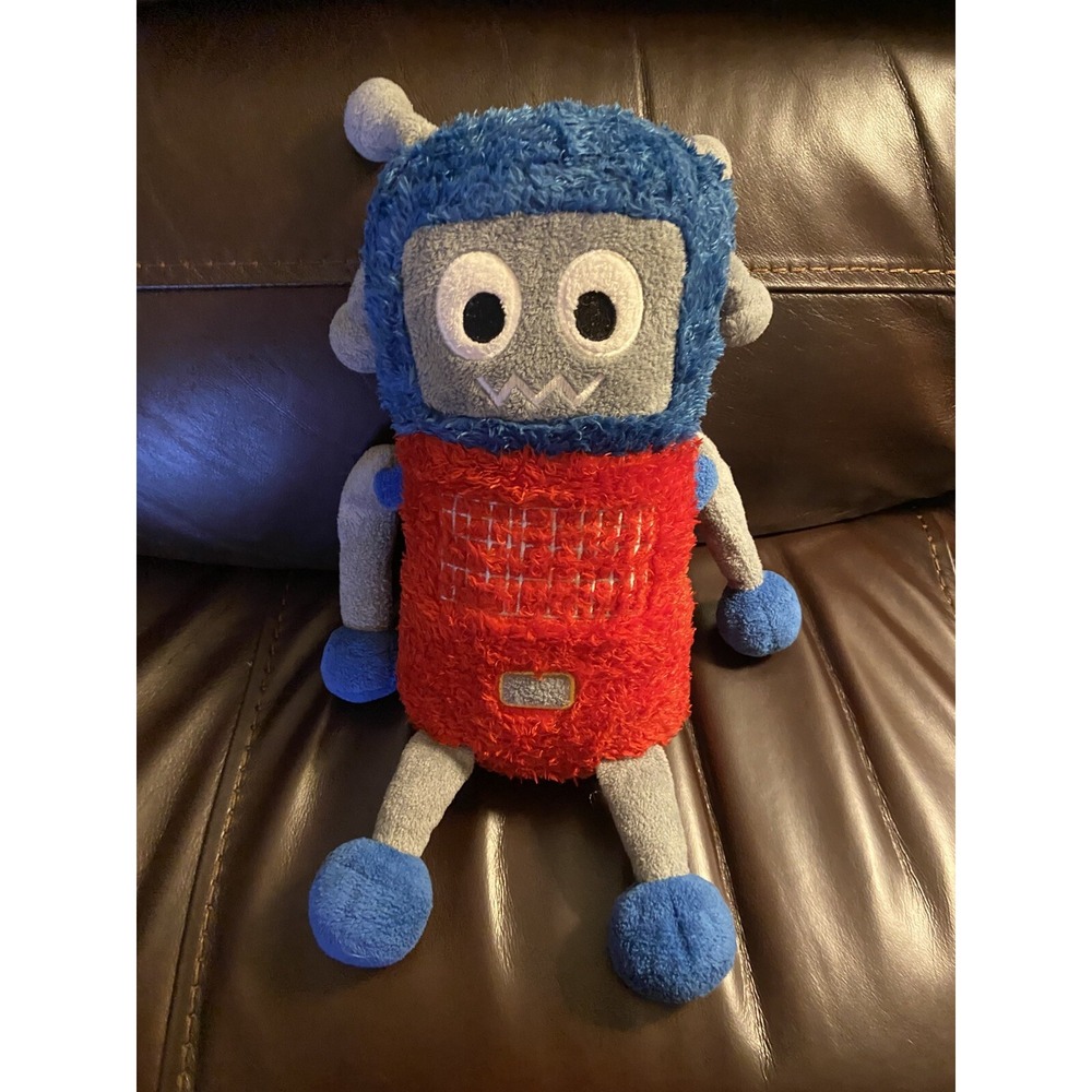 Circo Robot Series 17" Plush Red Blue Gray 2009 Target Exclusive #D-22